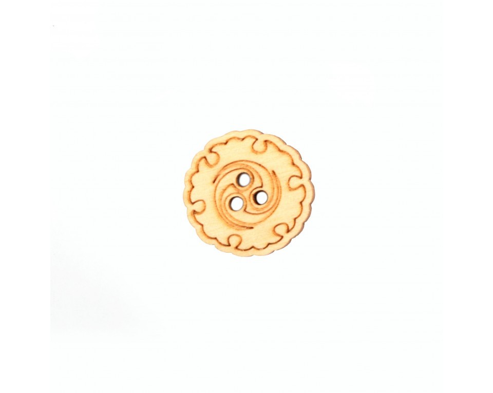 Plywood form - decorative buttons "Buratini", Article: DZ40001
