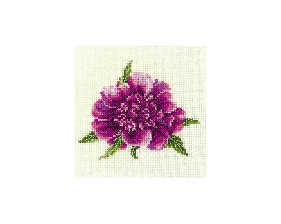 Cross-Stitch Kit "Peony Pink", Article: EH330