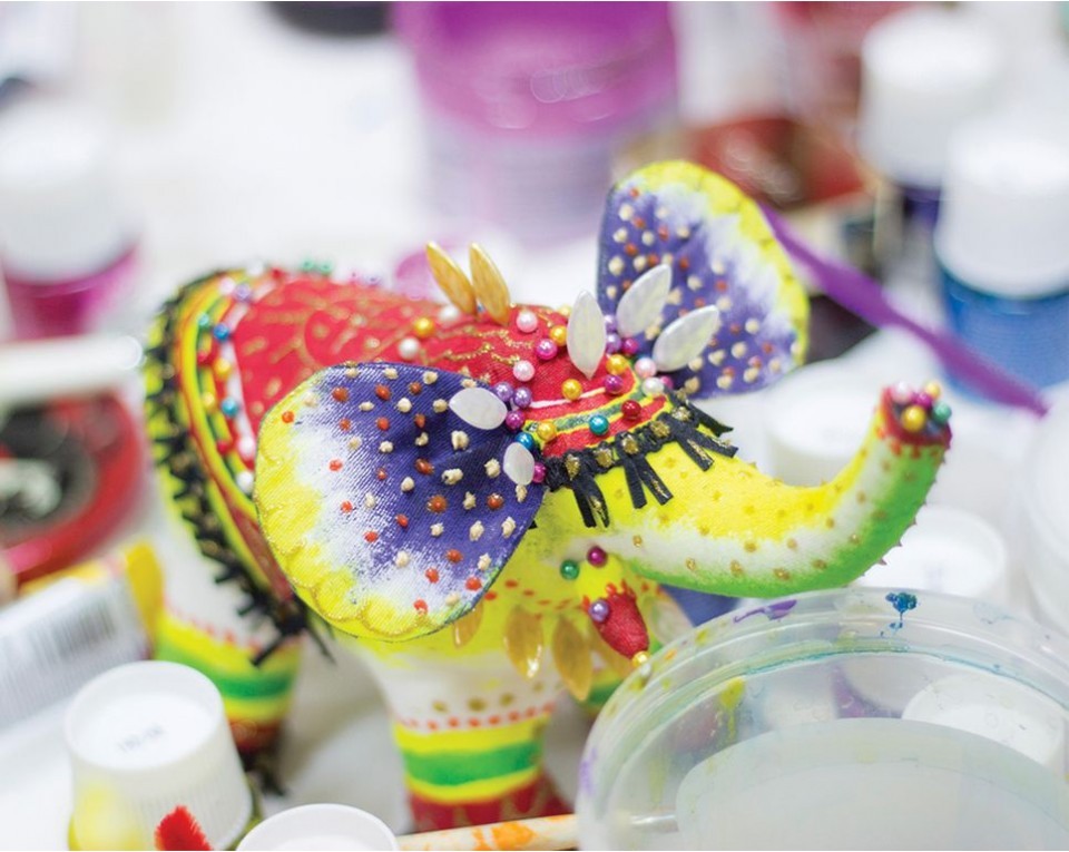 Fabric shape for decoration, Article: ST-06