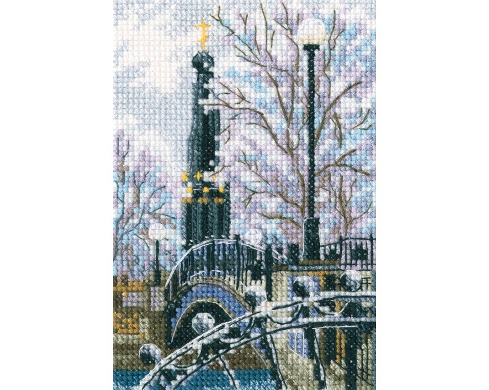 Cross-stitch kit "Bridge of sighs in the Lopatinsky Garden", Article: C307