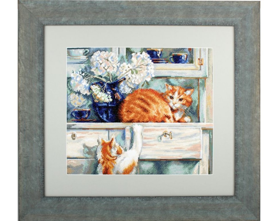 Cross-Stitch Kit "Red troublemakers", Article: M482