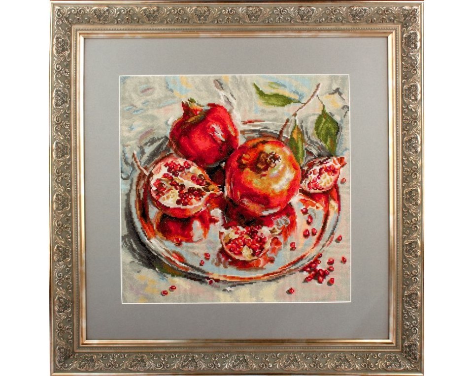 Cross-stitch kits "Crowned fruits", Article: M598
