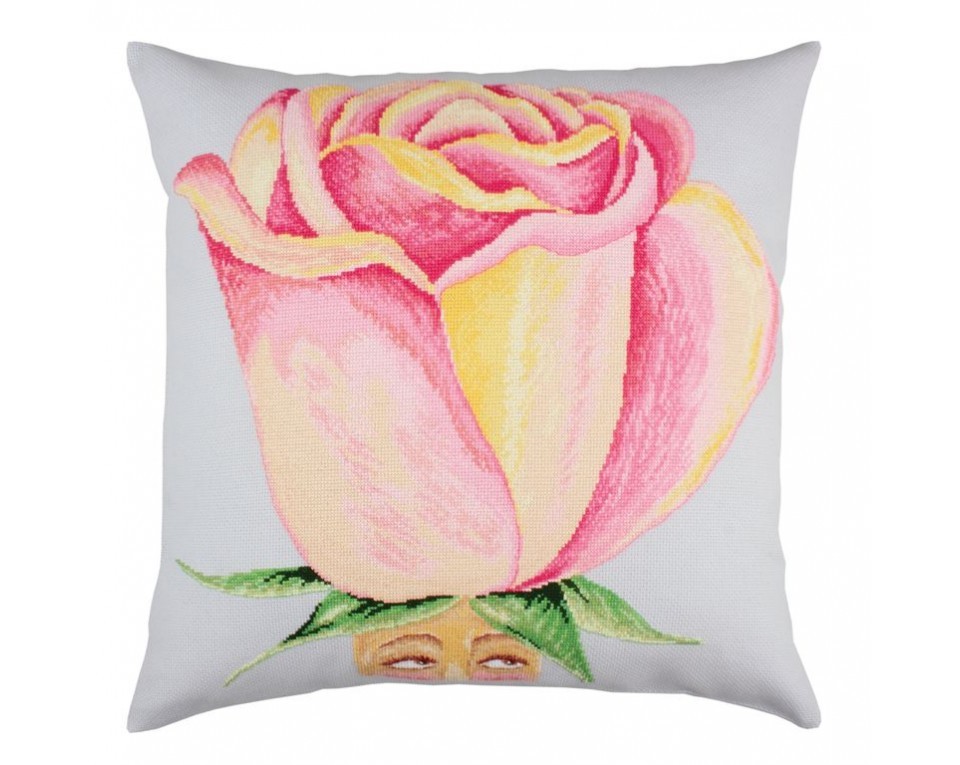 Cross-stitch kit "Where the flowers live", Article: CU021