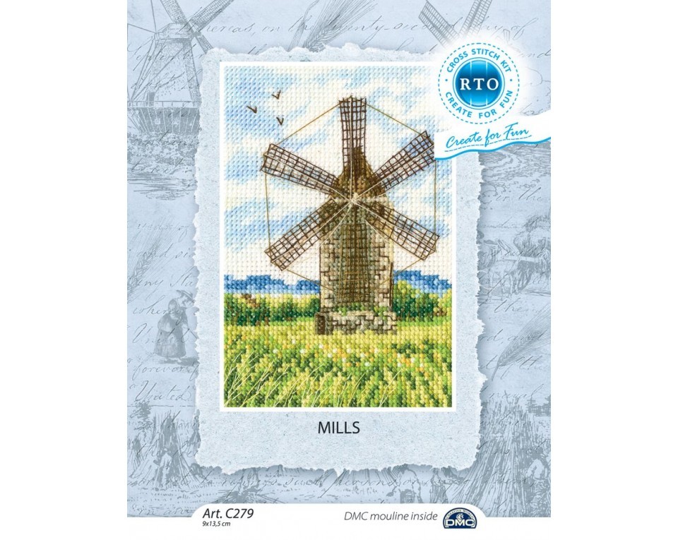 Cross-stitch kit "Mills", Article: C279