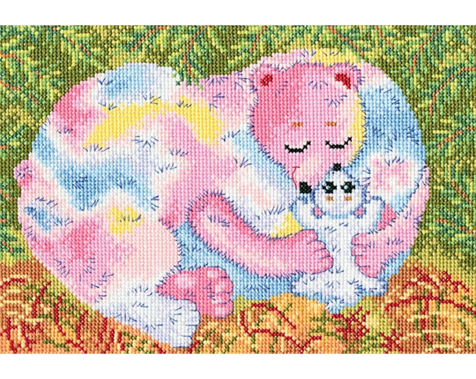 Cross-Stitch Kit "Good morning, mummy", Article: M531