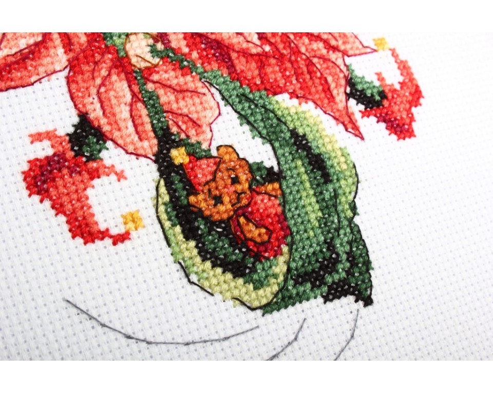 Cross-stitch kit "Christmas elf", Article: C271