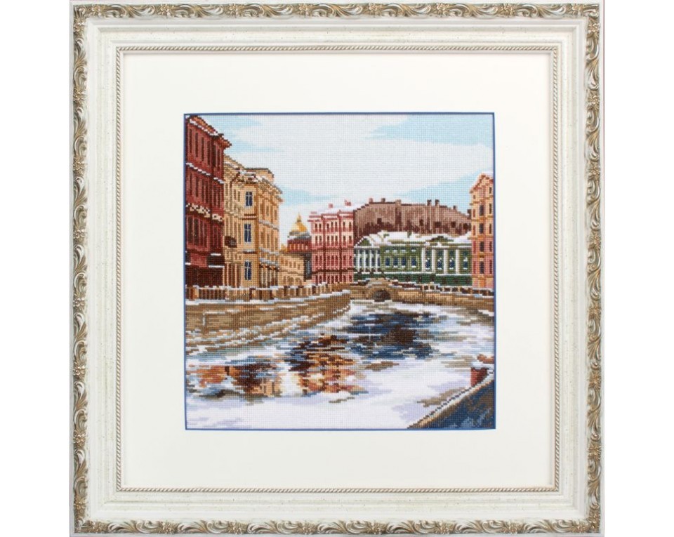 Cross-Stitch Kit "Channels of St.Peterburg", Article: M421