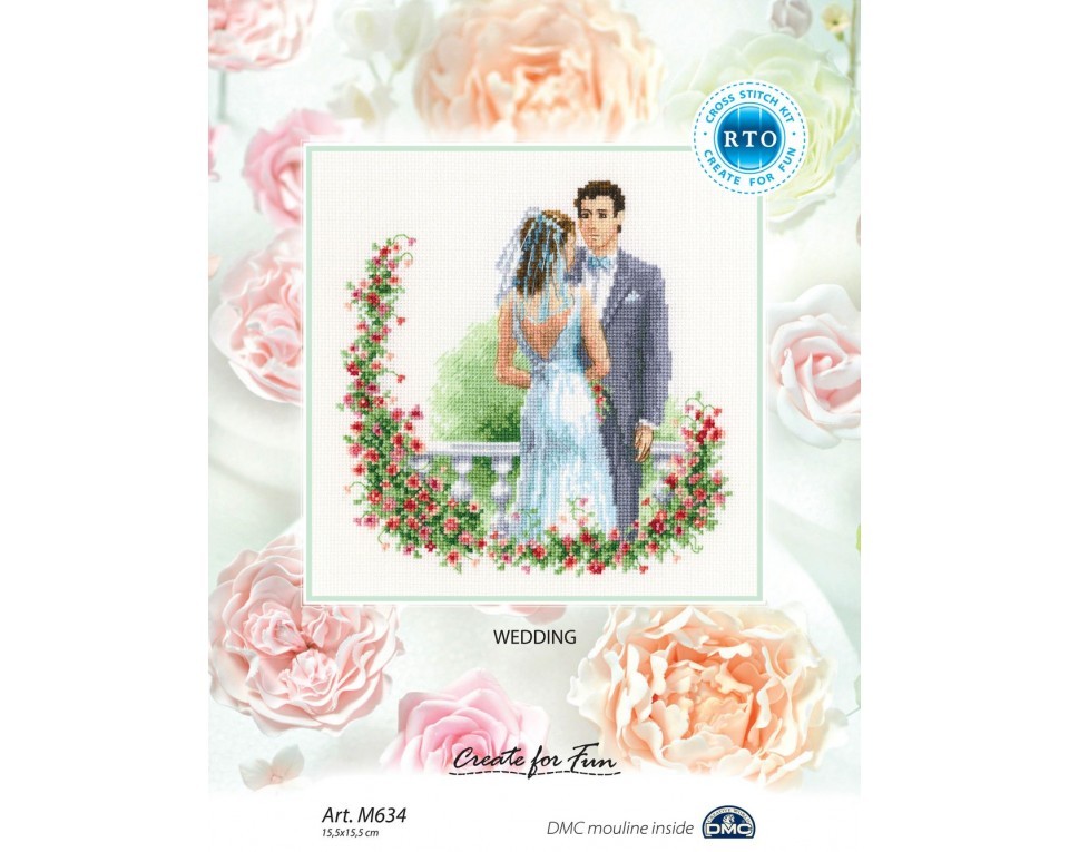 Cross-Stitch Kit "Wedding", Article: M634