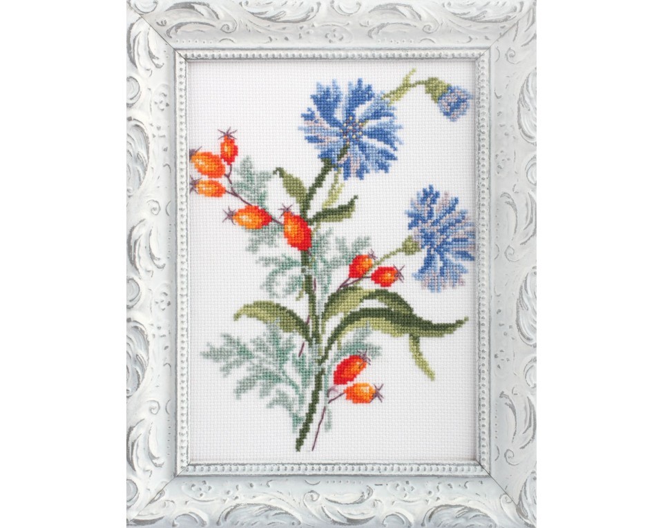Cross-Stitch Kit "Cornflowers", Article: C261