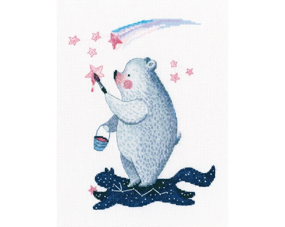 Cross-stitch kits "Sparking the stars", Article: M811