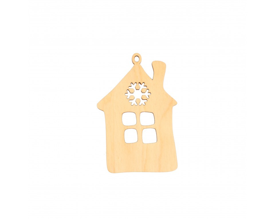 Plywood form - Christmas pendant "Buratini", Article: DZ90044