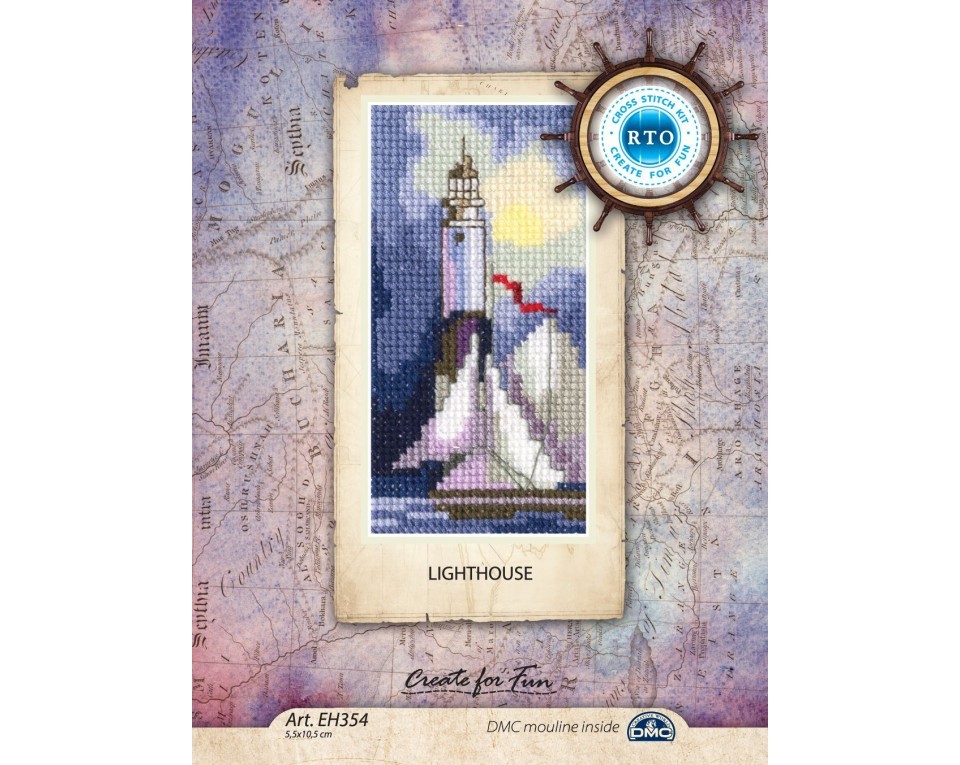 Cross-stitch kit "Lighthouse", Article: EH354