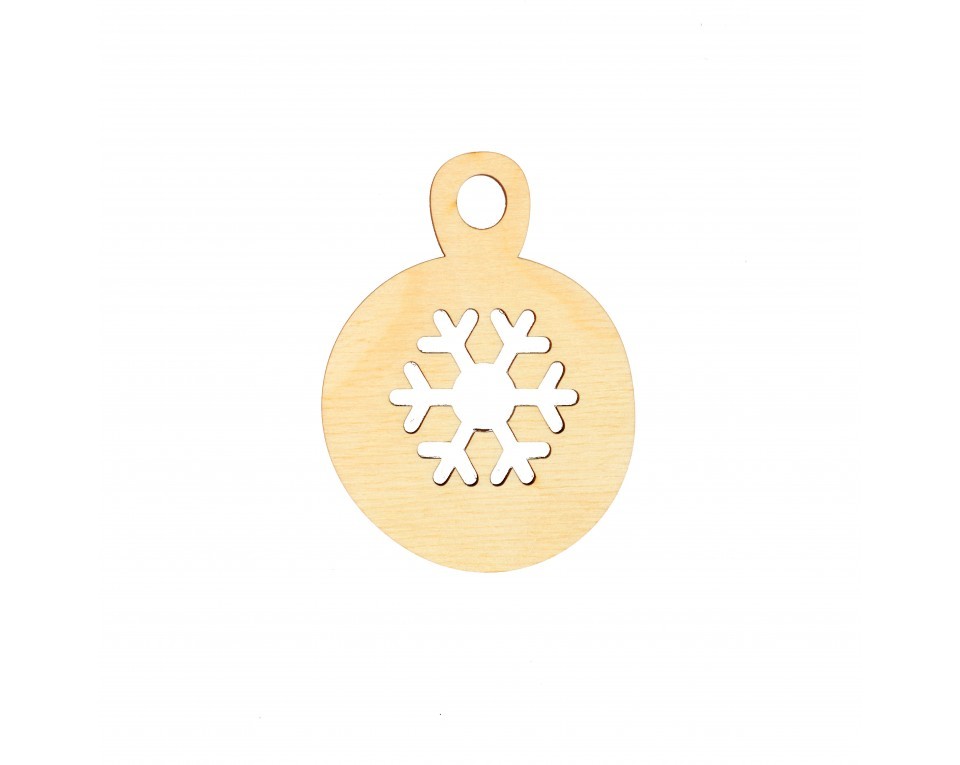 Plywood form - Christmas pendant "Buratini", Article: DZ90066