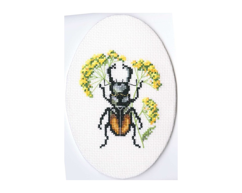 Cross-stitch kit "Bug on hair, Article: EH366