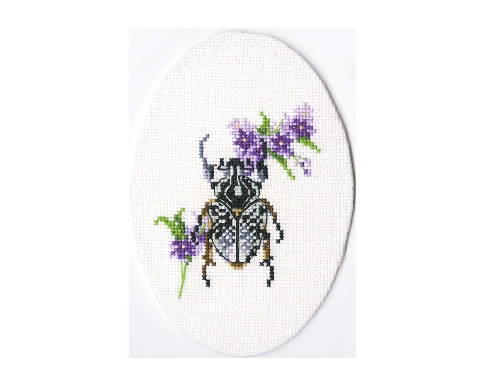 Cross-stitch kit "Bug on lungwort", Article: EH367
