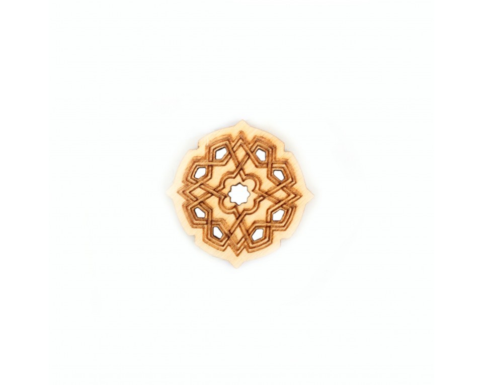 Plywood form - decorative buttons "Buratini", Article: DZ40009