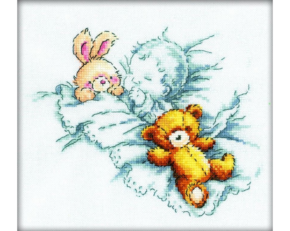 Cross-Stitch Kit "Baby sleeps", Article: M156