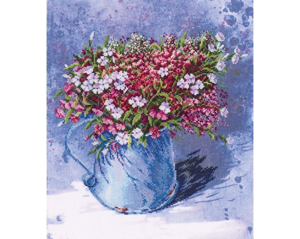 Cross-stitch kits "Delicate bouquet", Article: M70020
