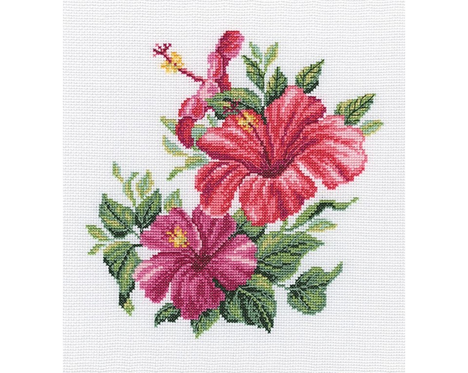 Cross-Stitch Kit "Hibiscus", Article: M375