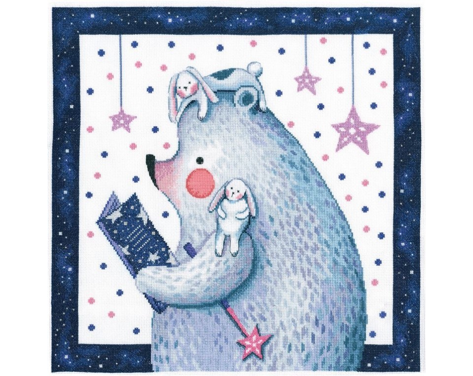 Cross-stitch kit "Read the stars", Article: CU069