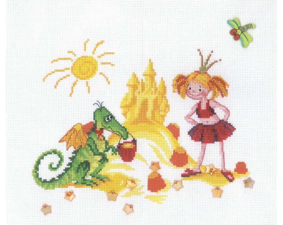 Cross-Stitch Kit "Naughty Princess", Article: M311