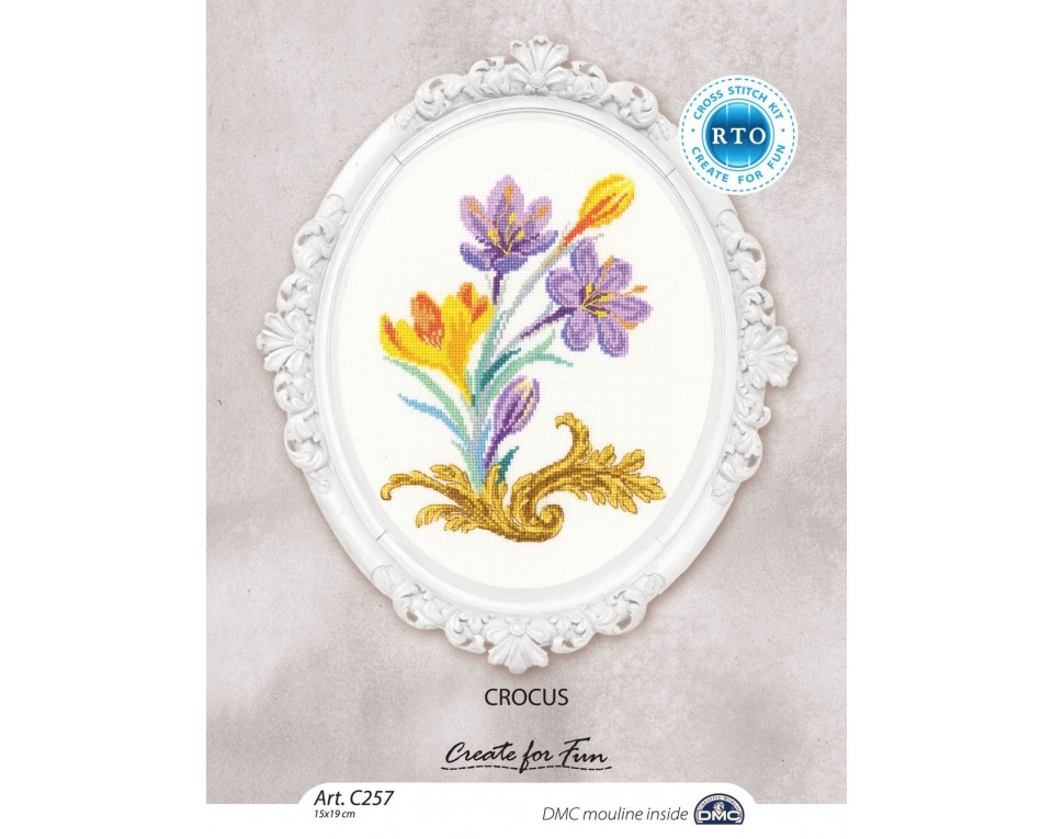 Cross-Stitch Kit "Crocus", Article: C257