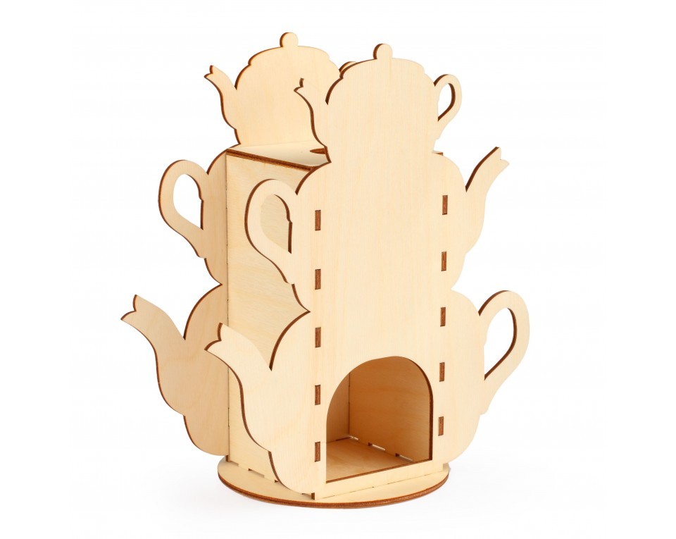 Plywood form "Tea house" "Buratini", Article: DZ20013