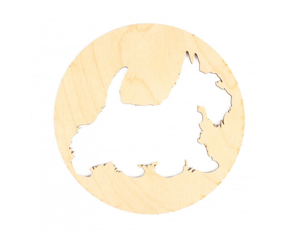 Plywood form "Buratini" - decorative plate, Article: DZ70037