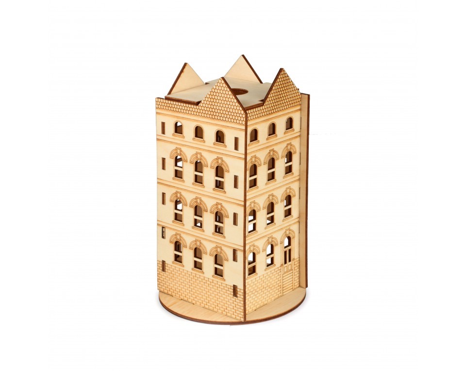 Plywood form "Tea house" "Buratini", Article: DZ20010