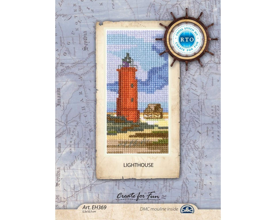 Cross-stitch kit "Lighthouse", Article: EH369