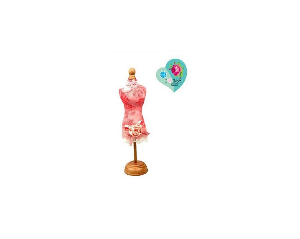 Pincushion "Rose dress form", Article: RT-2080