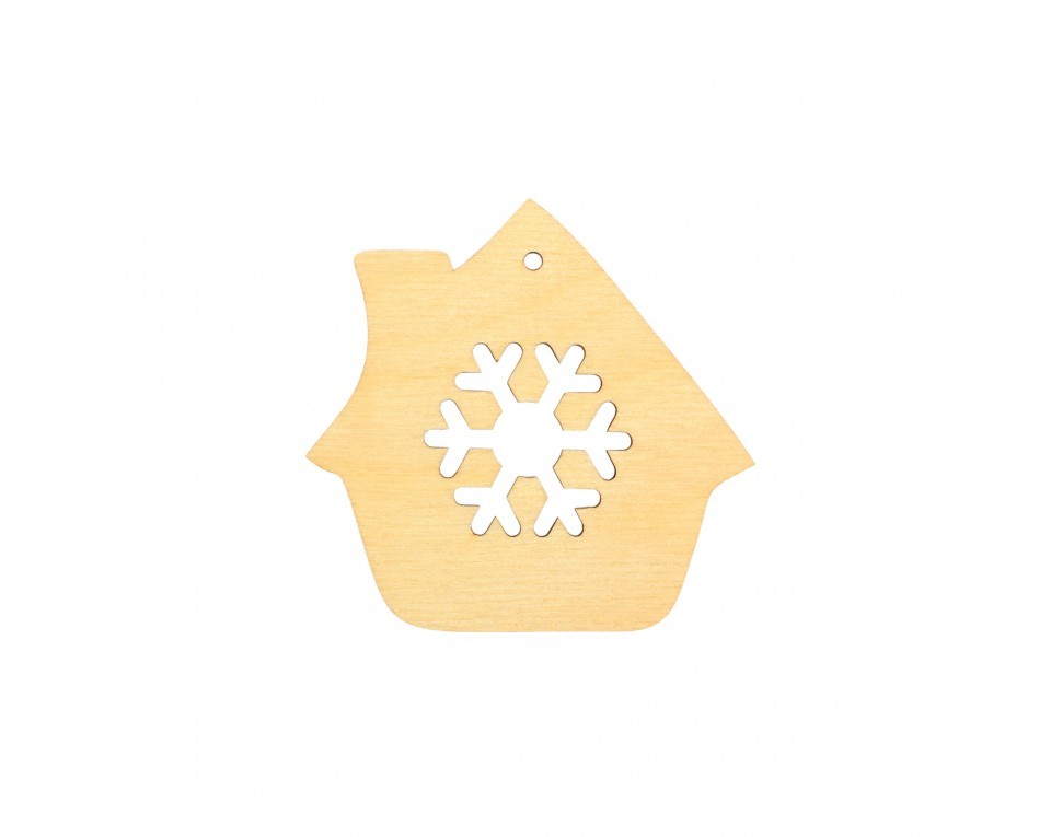 Plywood form - Christmas pendant "Buratini", Article: DZ90077