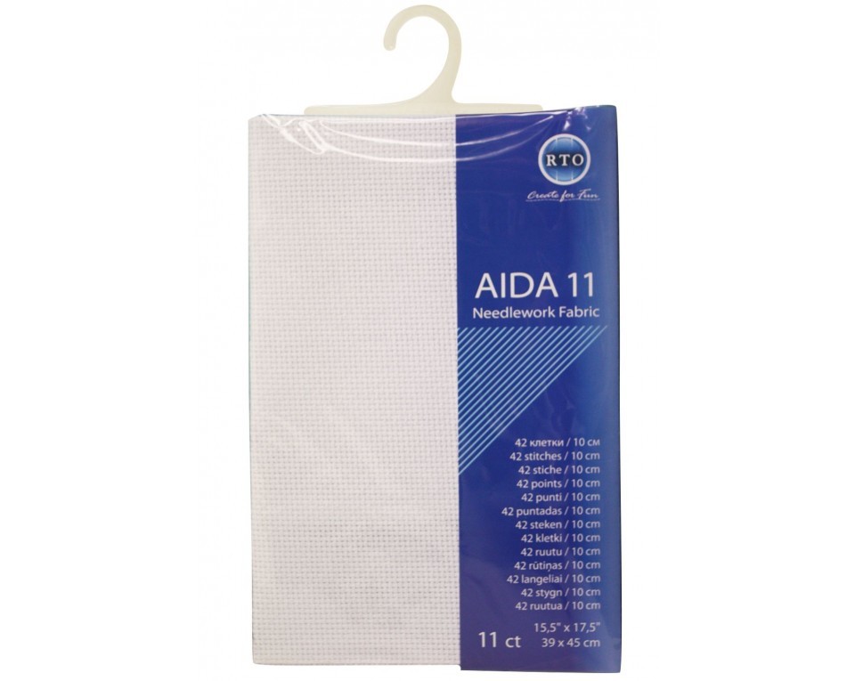 Pre-cut needlework fabrics, Article: AIDA11-100