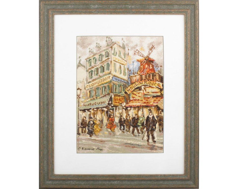 Cross-Stitch Kit "Moulin Rouge", Article: M461