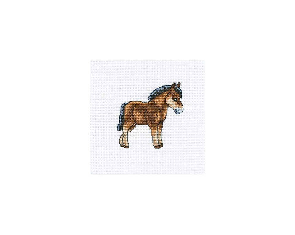 Cross-Stitch Kit "Dutch horse", Article: H255
