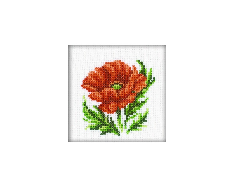 Cross-Stitch Kit "Poppy", Article: H167