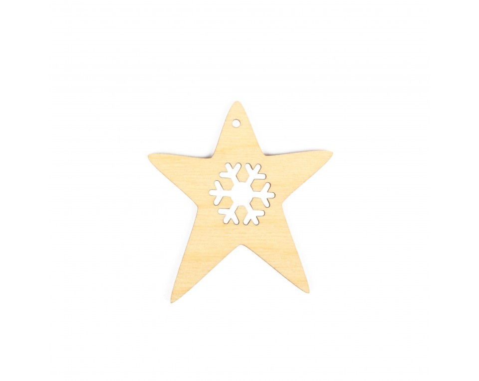 Plywood form - Christmas pendant "Buratini", Article: DZ90073