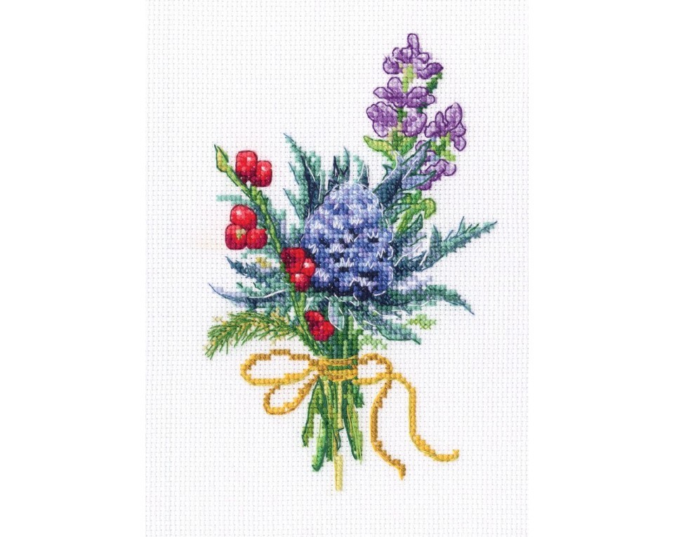 Cross-stitch kit "Forest buttonholes", Article: C324