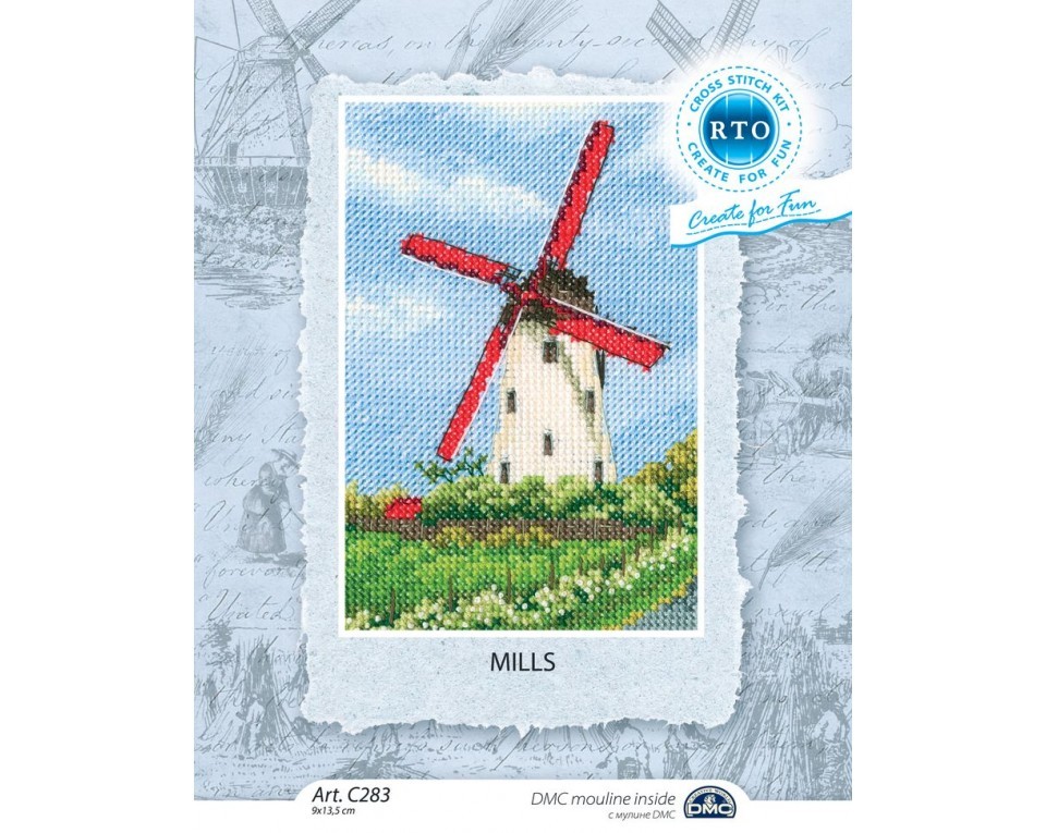 Cross-stitch kit "Mills", Article: C283