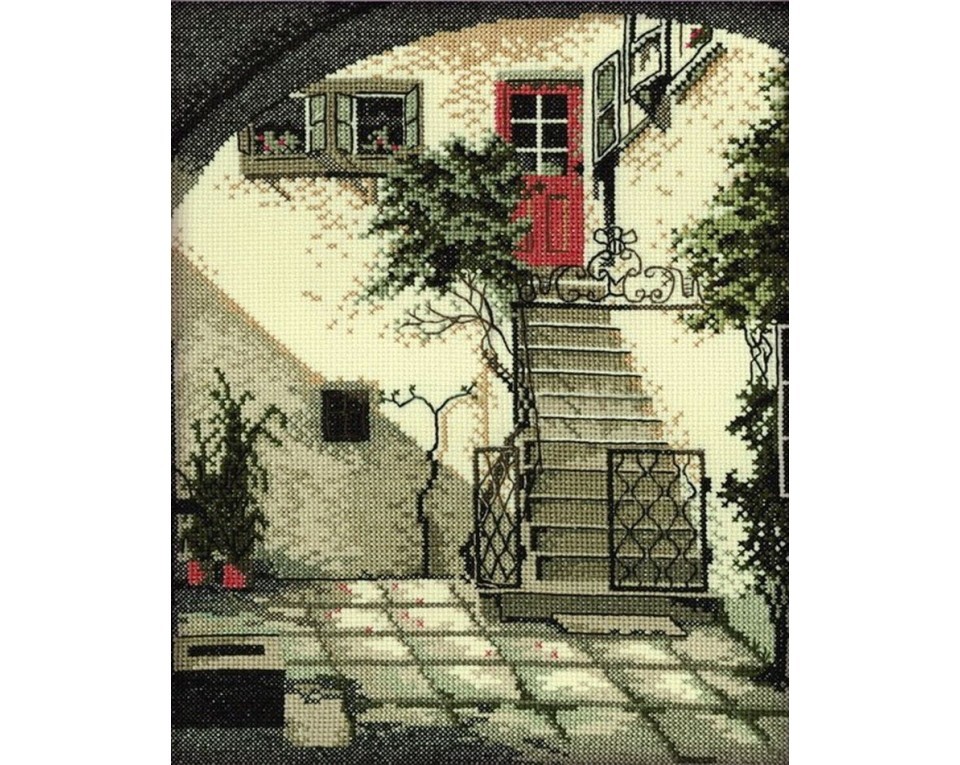 Cross-Stitch Kit "Old city", Article: R140