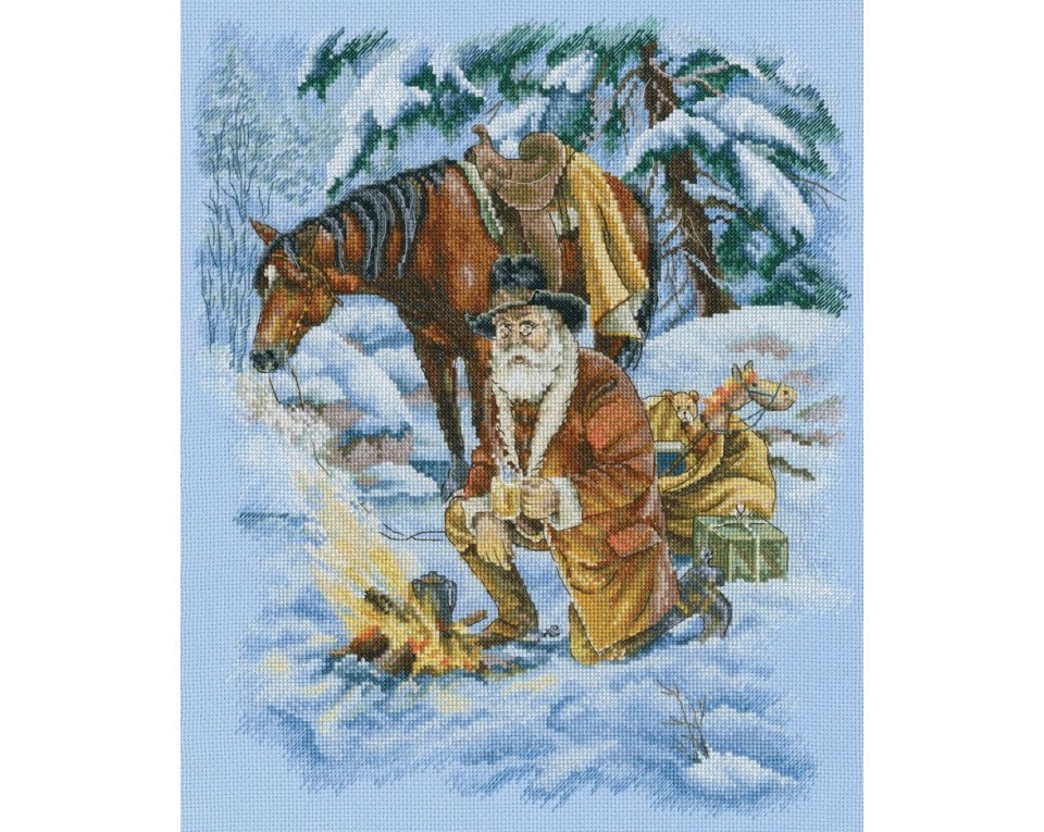 Cross-stitch kits "Polar espresso", Article: M700