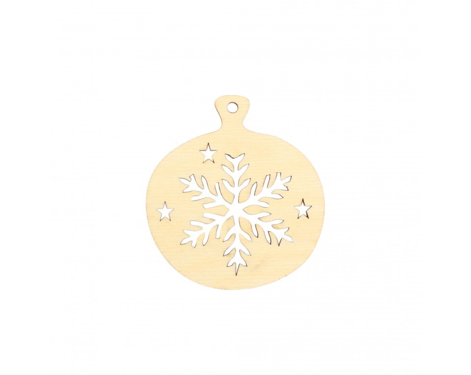 Plywood form - Christmas pendant "Buratini", Article: DZ90048
