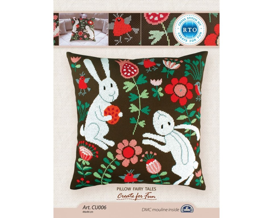 Cross-stitch kit "Pillow fairy tales", Article: CU006