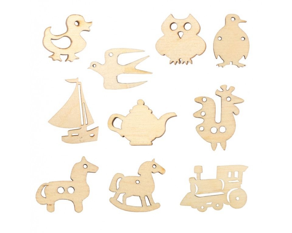 Plywood form - decorative elements "Buratini", Article: DZ40018