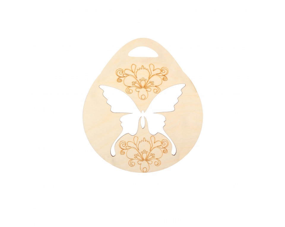 Plywood form - pendant "Buratini", Article: DZ00053