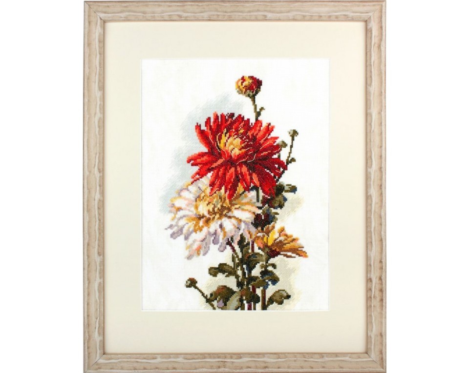 Cross-Stitch Kit "Chrysanthemum", Article: M516