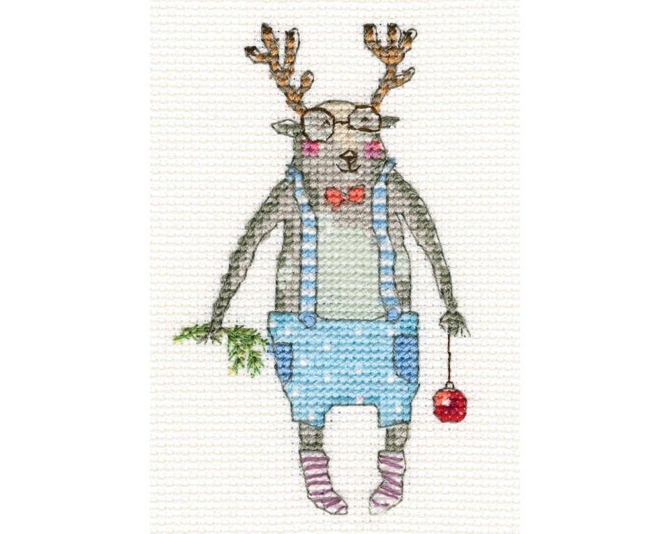 Cross-stitch kit "Here I am", Article: EH373