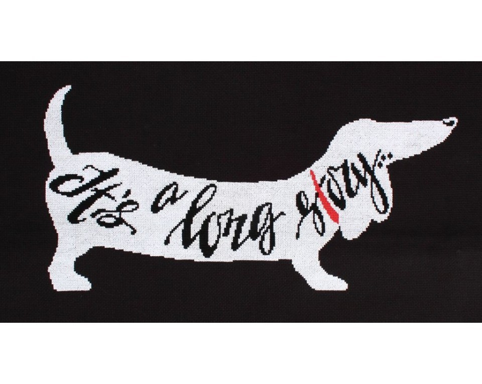 Cross-stitch kit "This long story", Article: CU040