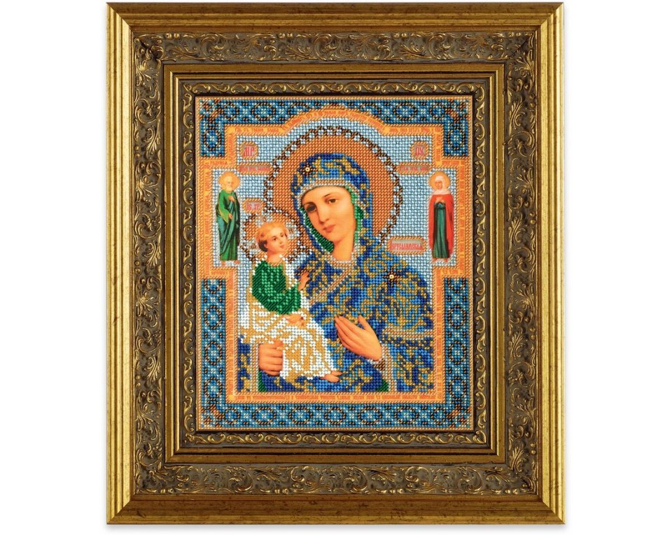 Icon beaded embroidery kit "Our Lady of Jerusalem", Article: RB-164