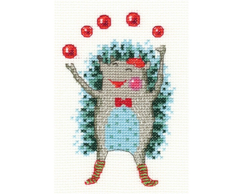 Cross-stitch kit "Holiday mood", Article: EH374
